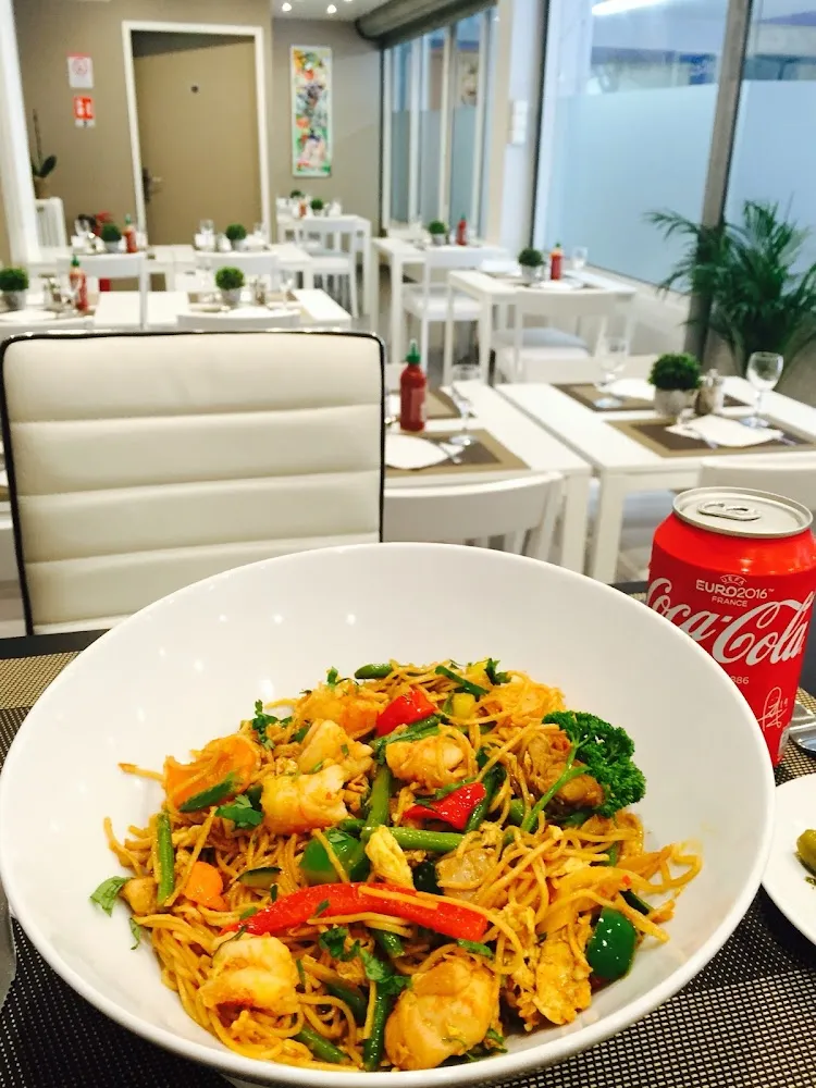 Sauté de Nouilles Au Poulet